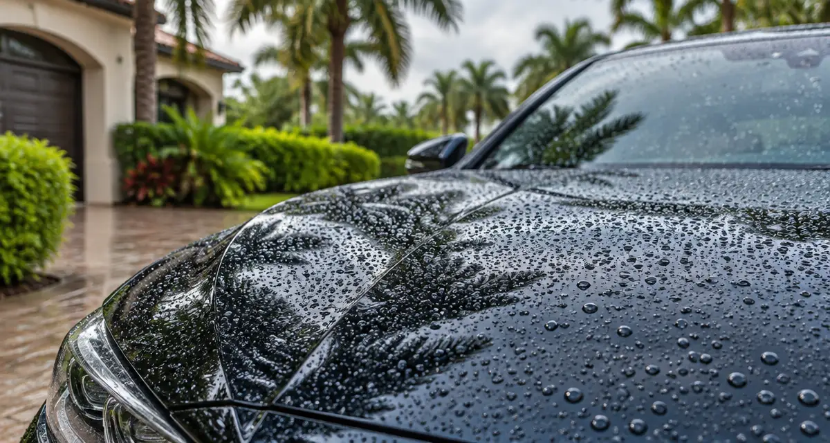 How to Wash Your Ceramic Coated Car During the Naples Rainy Season